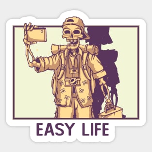 Easy life Sticker